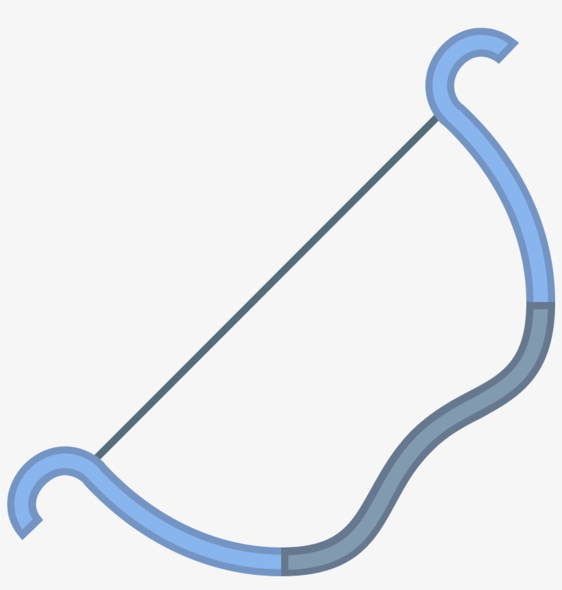 Archers Bow Icon - Bow And Arrow, transparent png download