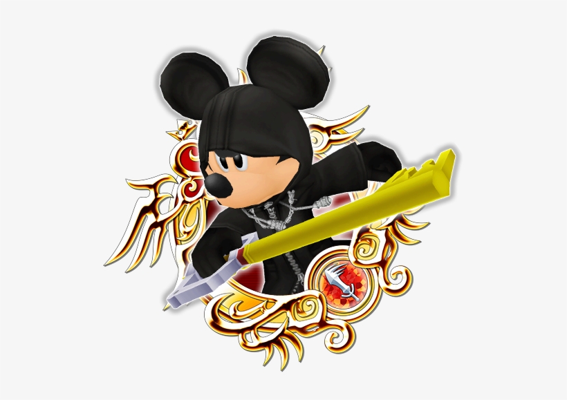 Black Coat King Mickey - Mickey Black Coat, transparent png download