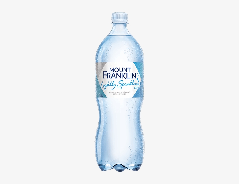 'mount Franklin' Lightly Sparkling Lemon Sparkling Water Mount Franklin PNG Image