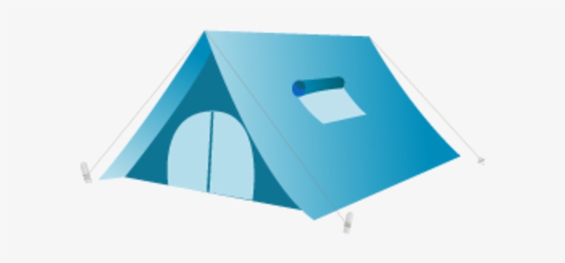 Blue Tent Png - Tent Icon, transparent png download