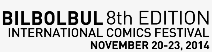 2014 Edition - Bilbolbul International Comics Festival, transparent png download