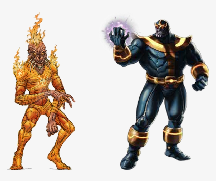 Larfleeze Vs Thanos - Larfleeze Render, transparent png download