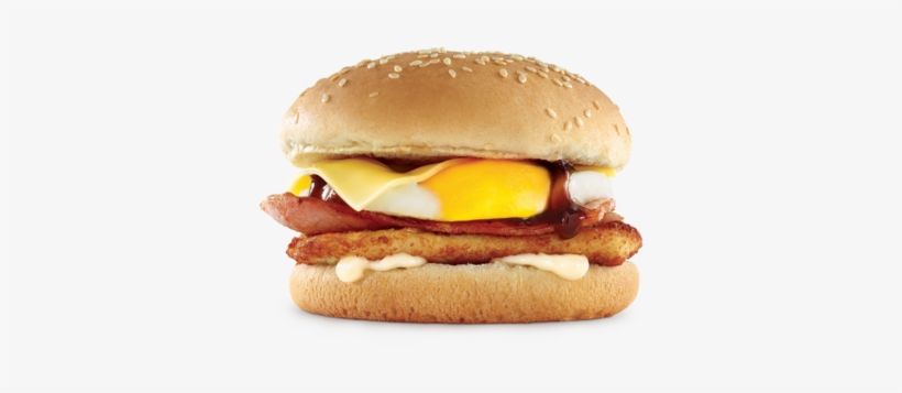 Chicken & Egg Deluxe - Mcdonalds Burger Transparent Background, transparent png download
