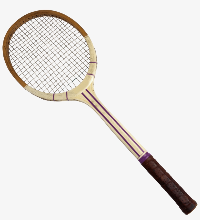 Badminton Racket Vintage Png - Badminton Png, transparent png download