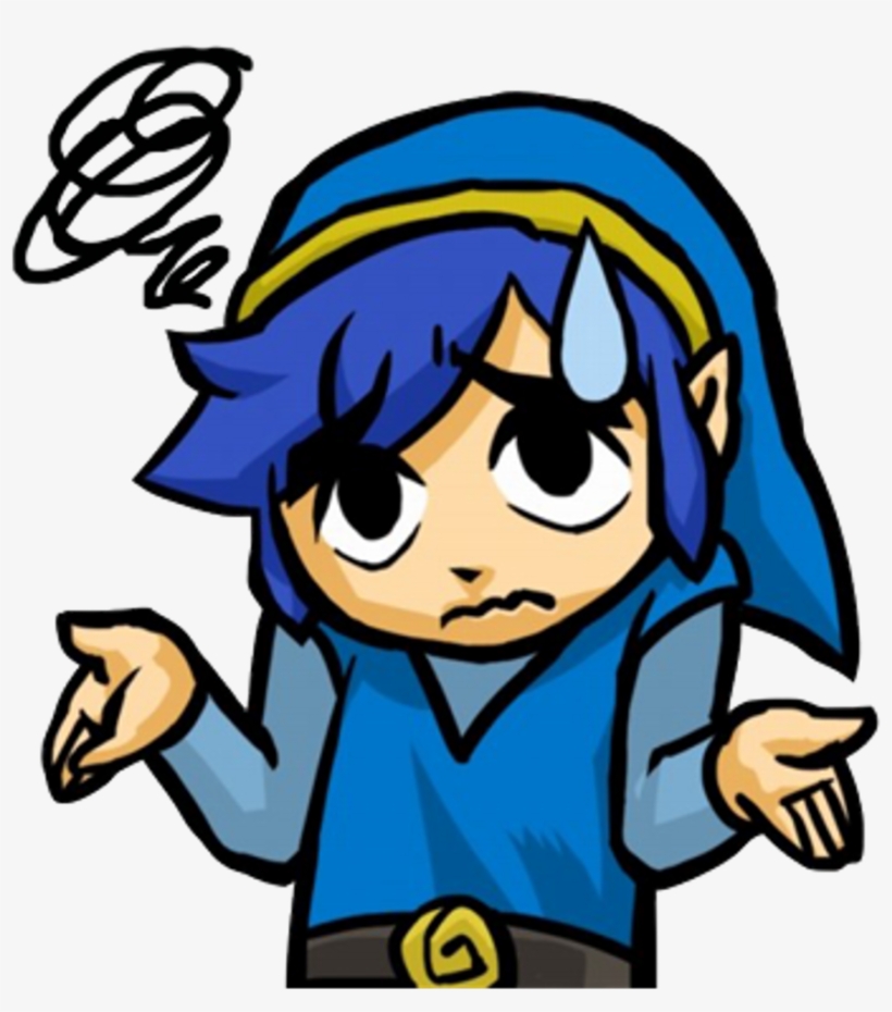 Toonlink Triforce Link Legend Of Zelda Nintendo Sticker Zelda