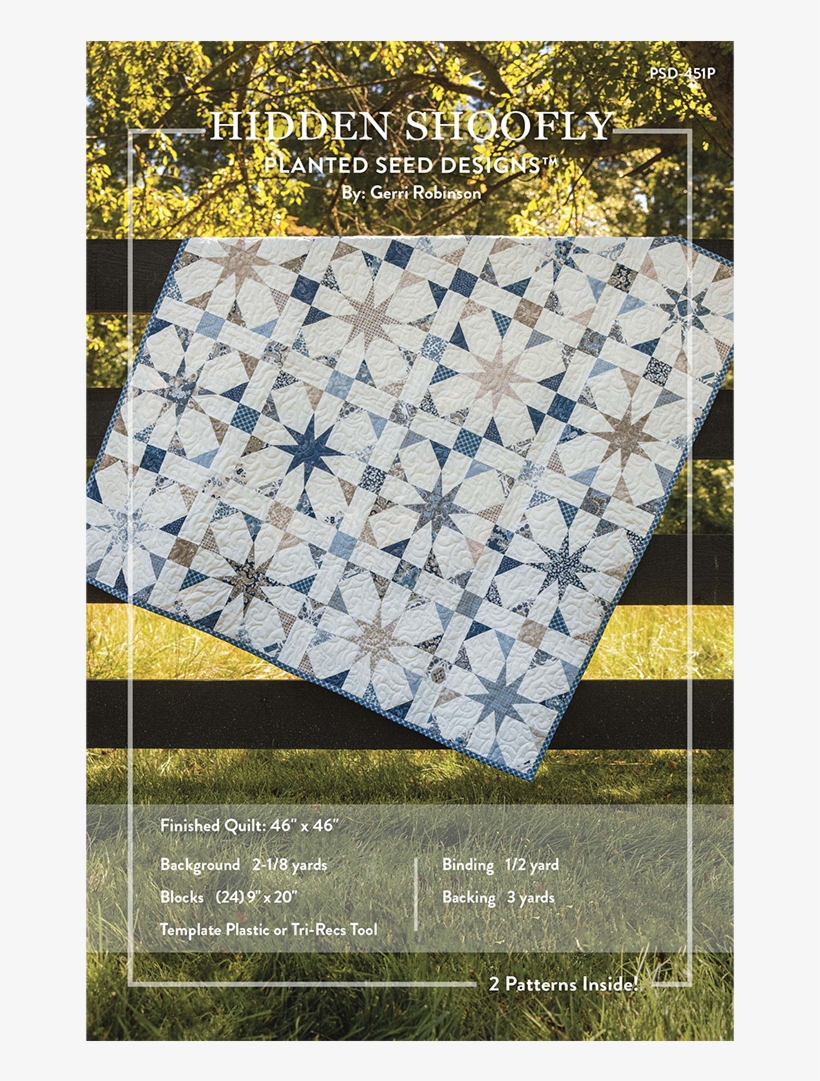 Flutter And Hidden Shoofly Patterns - Pattern, transparent png download