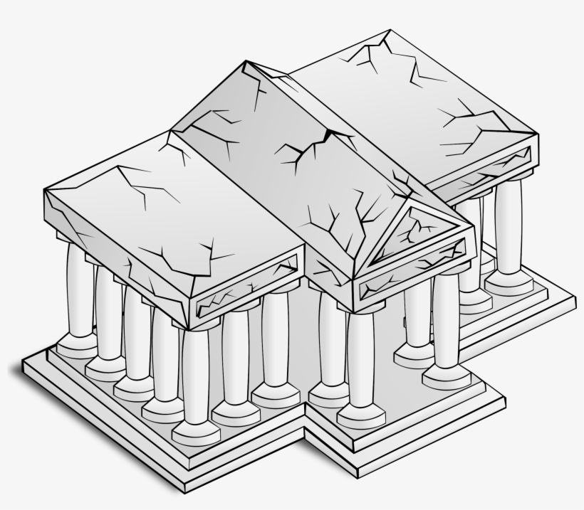 Roman Columns Drawing At Getdrawings - University Clipart, transparent png download
