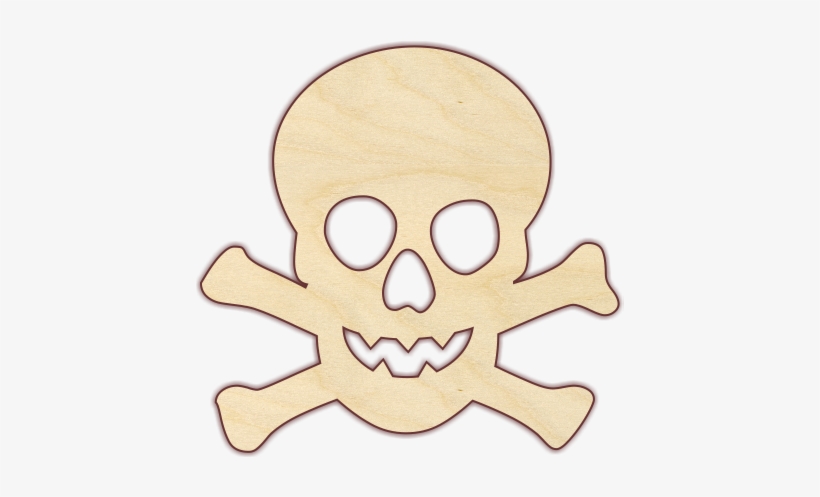 Skull Crossbones - Skull And Crossbones, transparent png download