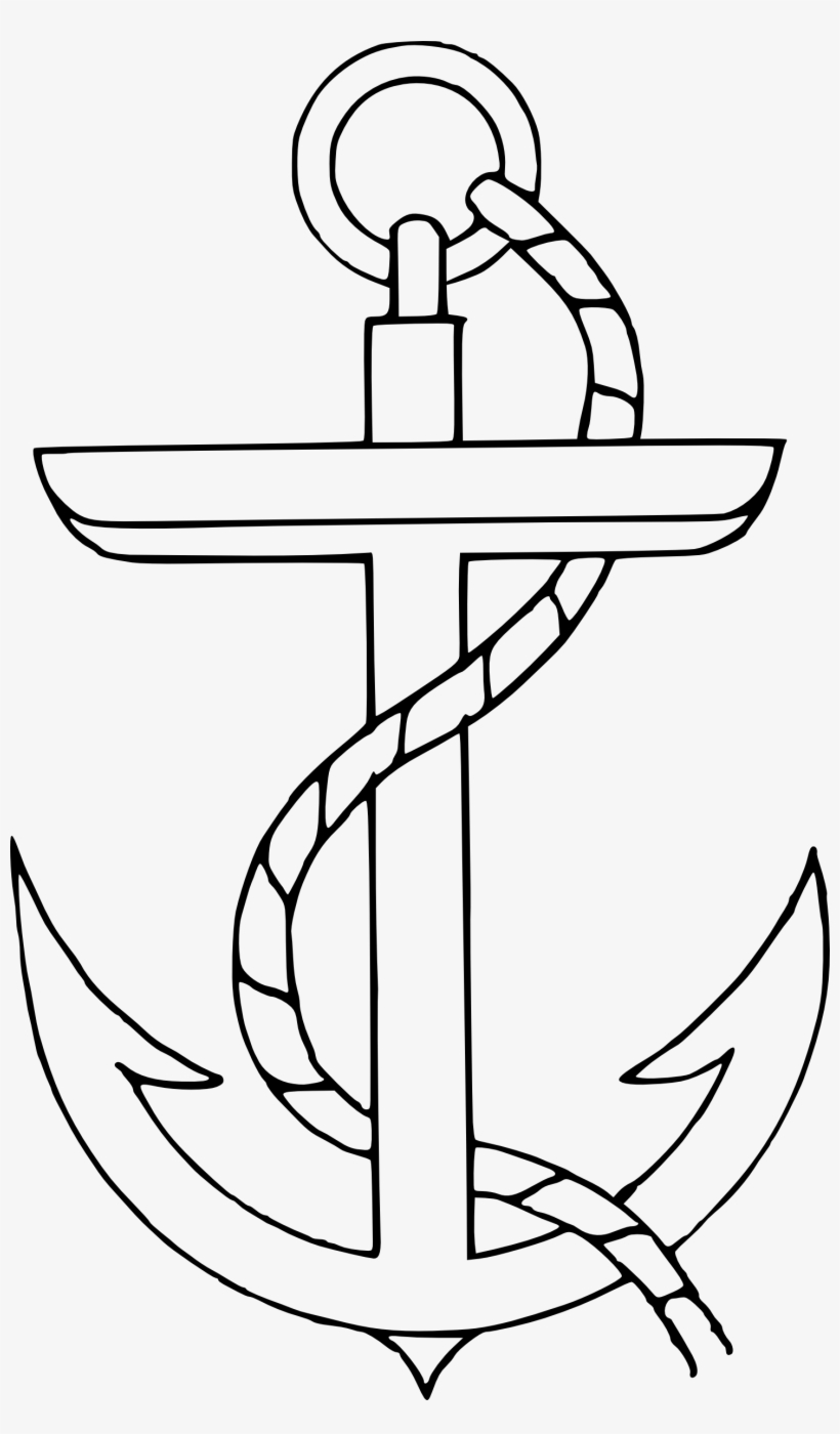 Jpeg Download - Anchor Clip Art Black And White, transparent png download