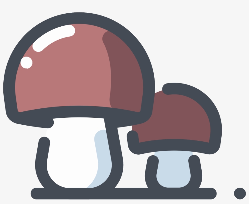 1 - Mushrooms Vector, transparent png download