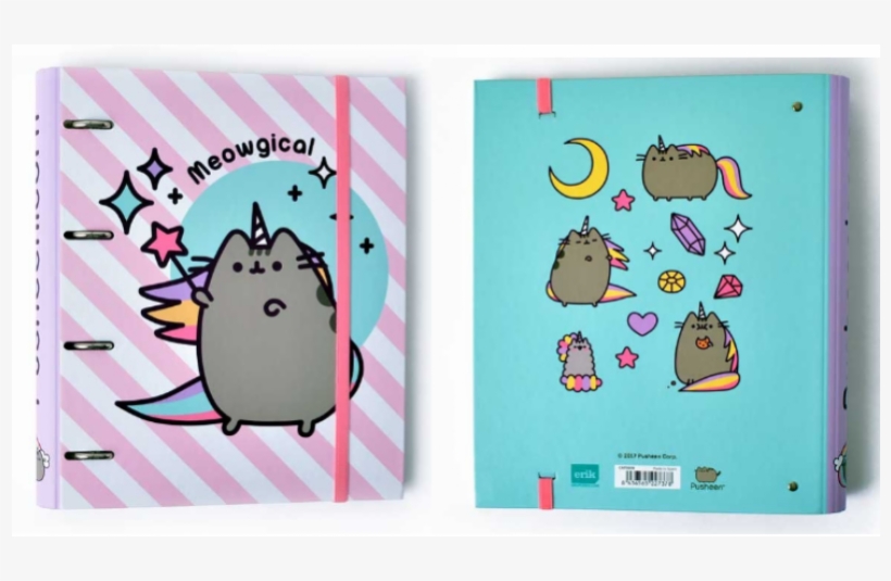 Pusheen The Cat Binder Uk - Pusheen Folders, transparent png download