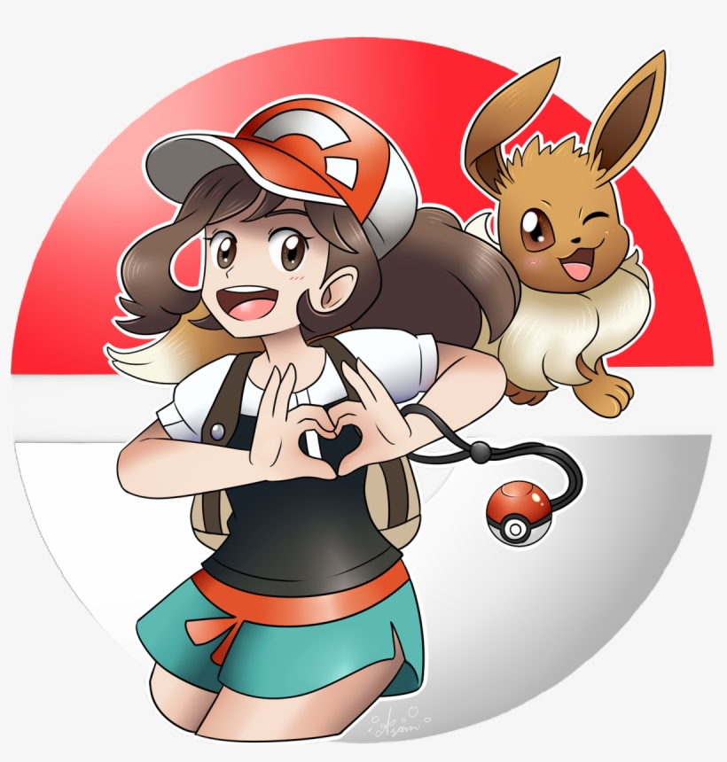 Pokémon Ultra Sun And Ultra Moon Cartoon Mammal Vertebrate - Let's Go Eevee Trainer, transparent png download