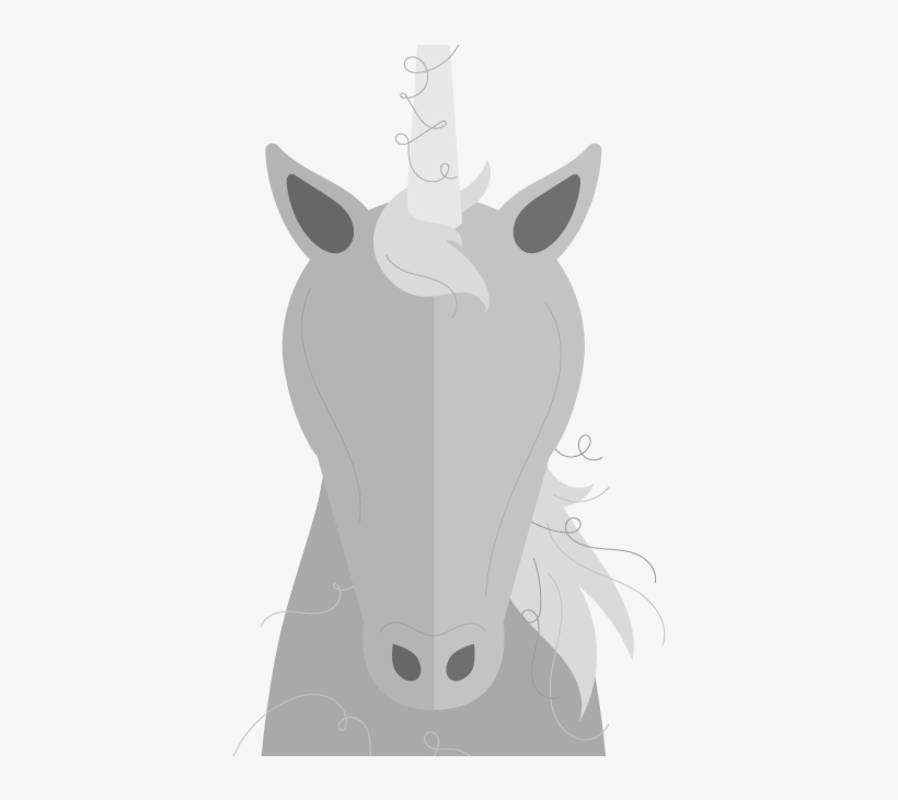 The Unicorn - Cartoon, transparent png download