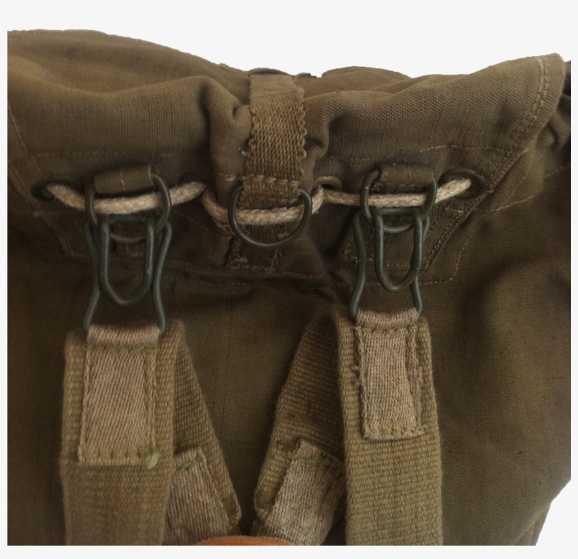 Green Canvas Rucksack Backpack - Hobo Bag, transparent png download