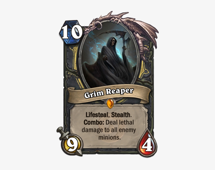 Grim Reaper - Katrana Prestor Hearthstone, transparent png download