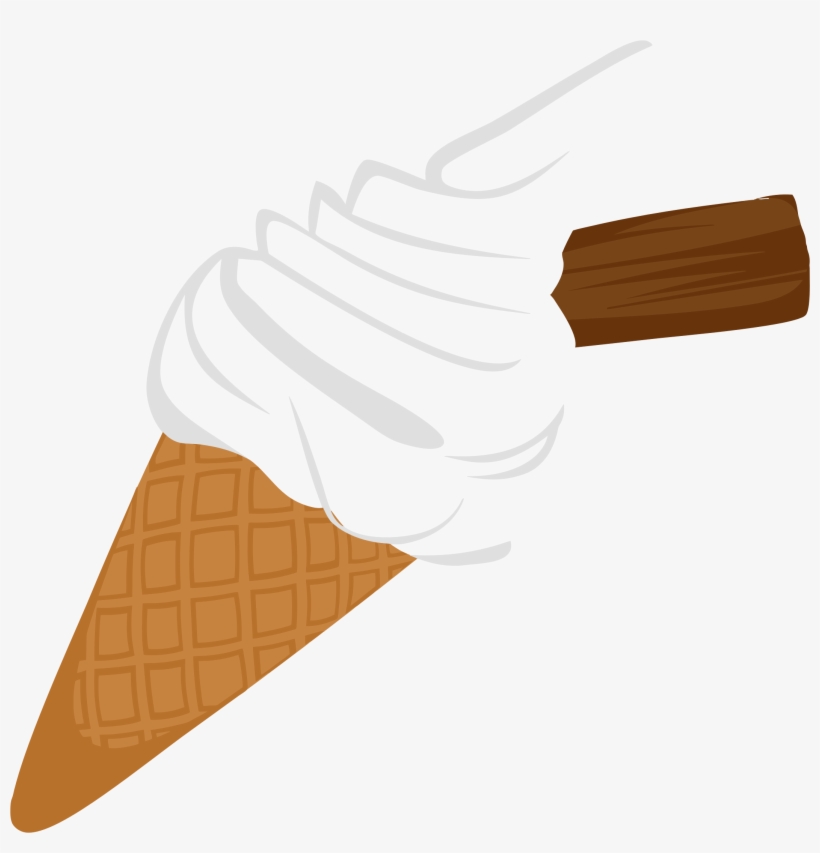 This Free Icons Png Design Of Ice Cream Cone With Chocolate, transparent png download