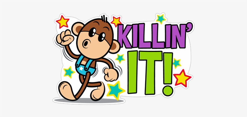 Killin' It Kill Killing Monkey - Yippie Yeah Yeah, transparent png download