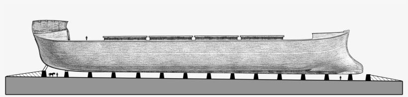 Ark Side View - Noah's Ark Side View, transparent png download