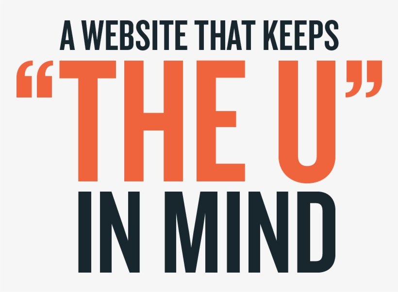 A Website That Keeps "the U" In Mind Lhicasestudies - News, transparent png download