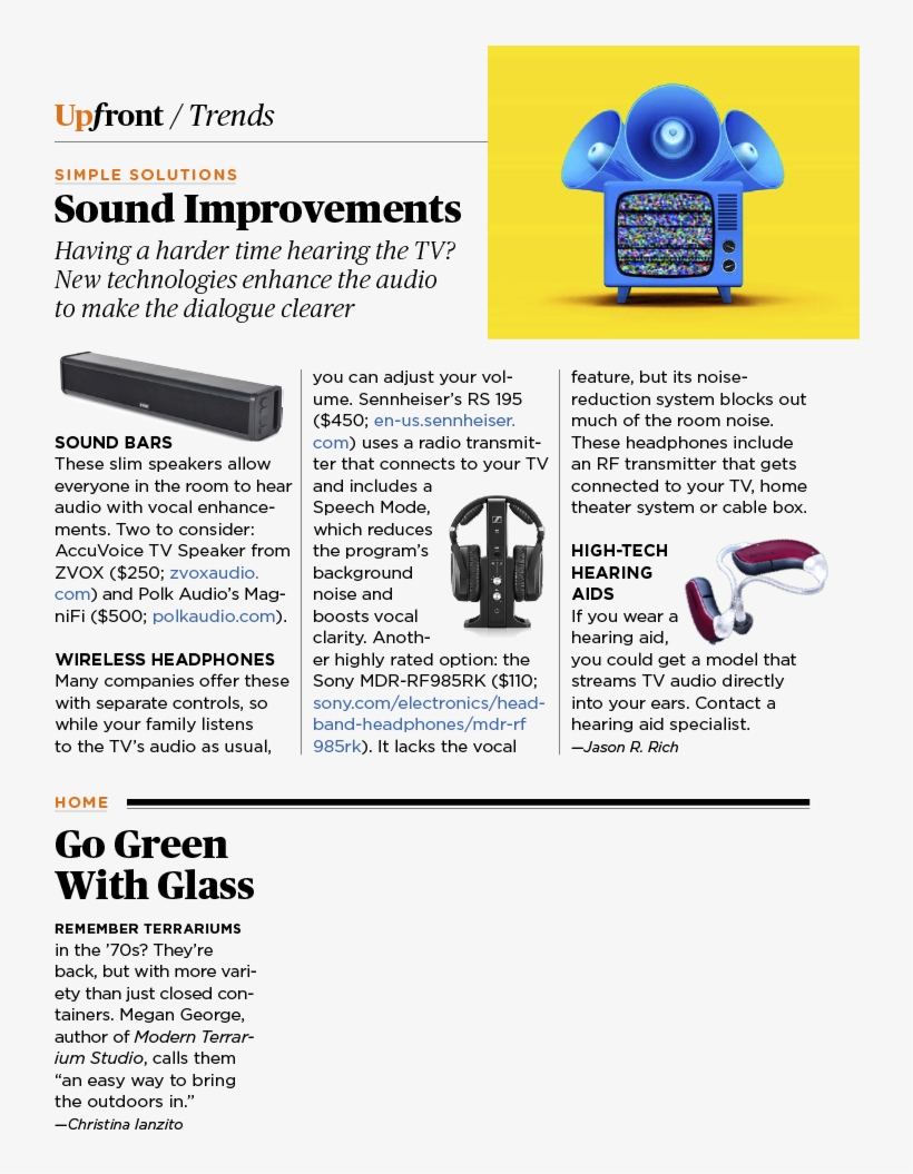 Aarp The Magazine Staff And Contributors - Sennheiser Rs 195 Home Audio & Tv Wireless Headphones, transparent png download