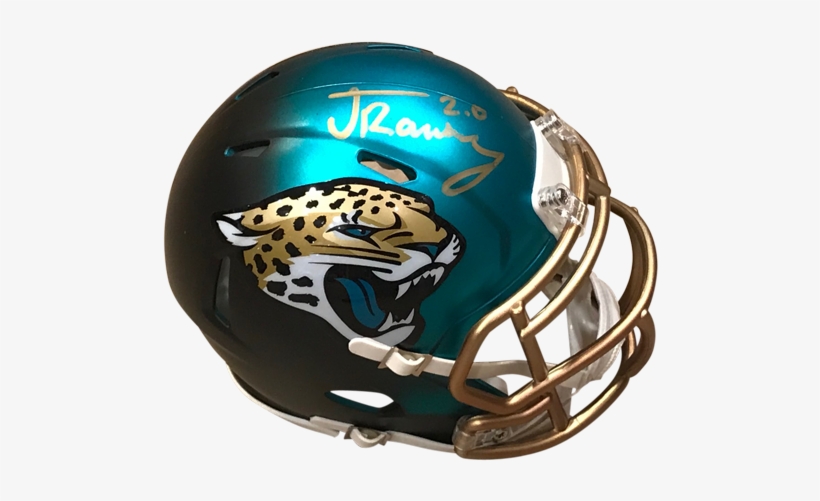 Jalen Ramsey Autographed Jacksonville Jaguars Mini Jacksonville Jaguars Address Logo PNG Image