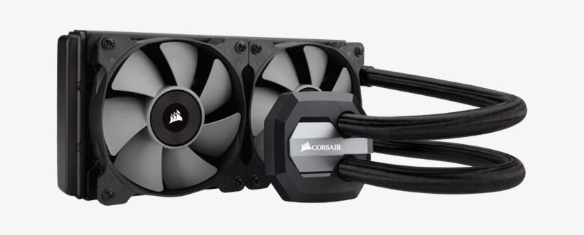 Corsair Hydro Series H100i V2 High Performance Liquid - Cpu Cooler Corsair H100i V2, transparent png download