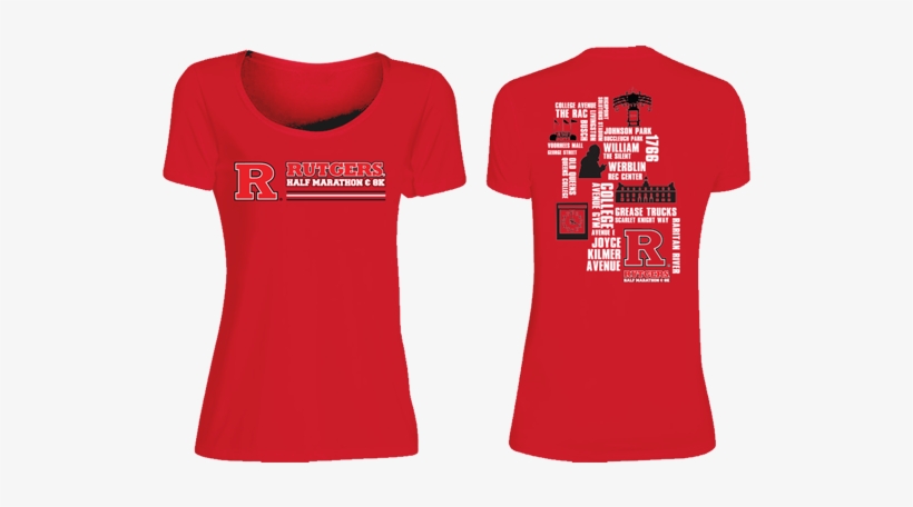 Rutgers 2018 Shirt Womens - Active Shirt, transparent png download