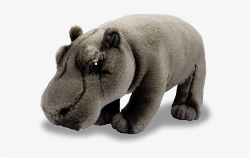 Hippopotamus - Black Rhinoceros Plush Wwf, transparent png download