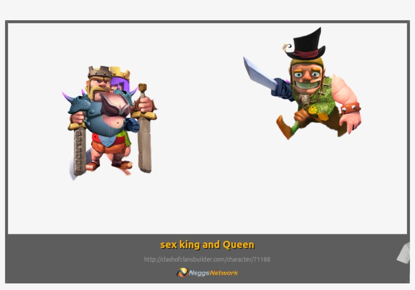 The King Say U Wana Fuck With Me Say Queen Yes And - Clash Of Clans Ultimate Guide - Victory Will Guide!, transparent png download