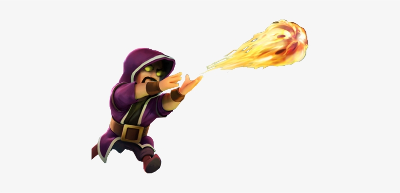 View Samegoogleiqdbsaucenao Wizard Level6 Attacks , - Clash Of Clans, transparent png download