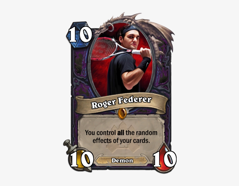 Roger Federer - Tyrande Whisperwind Hearthstone Code, transparent png download