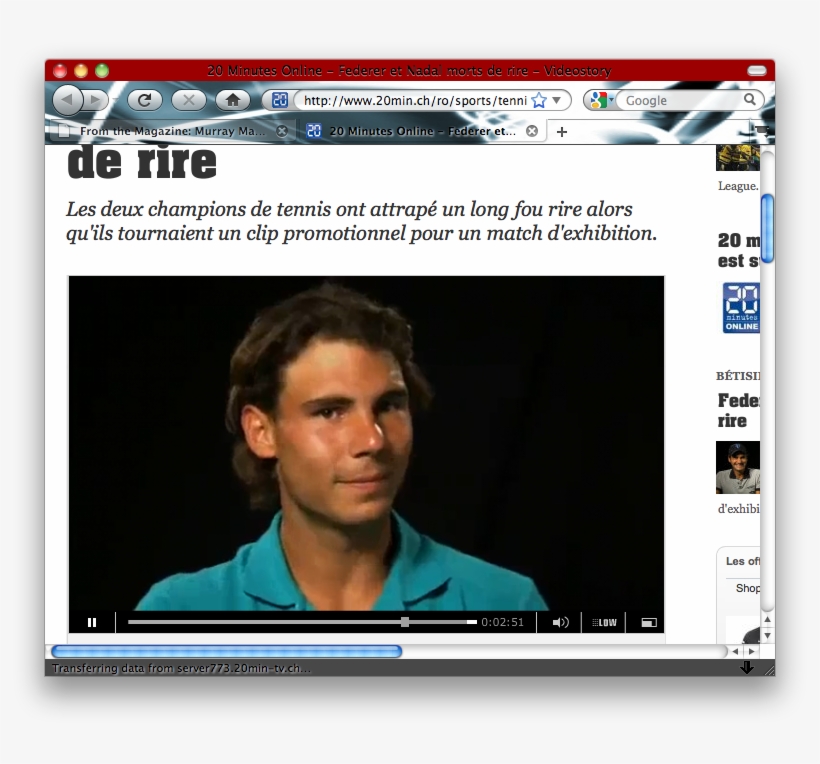 The Roger And Rafa Show - 20 Minuten, transparent png download