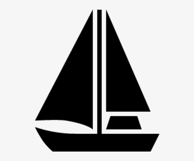 Sailing Boat Clipart Yacht - Sail Ship Icon Png, transparent png download