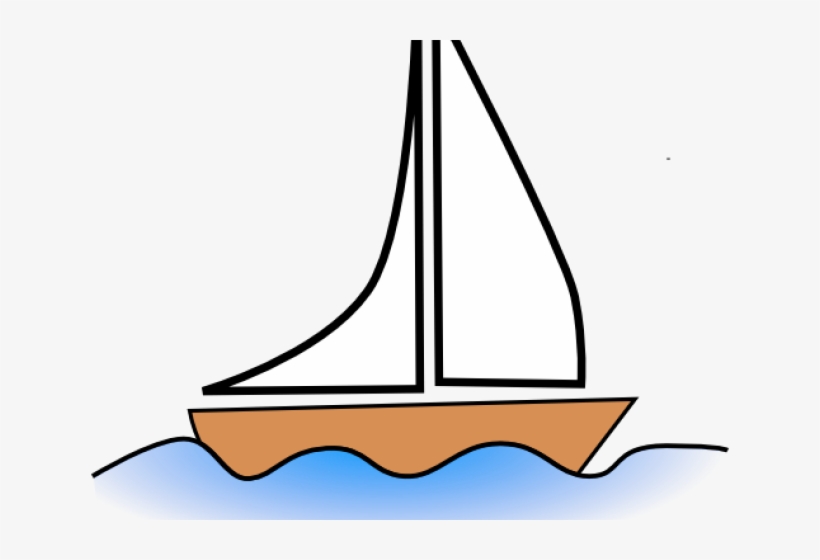 Sailboat Clipart Yacht - Boat Clip Art, transparent png download