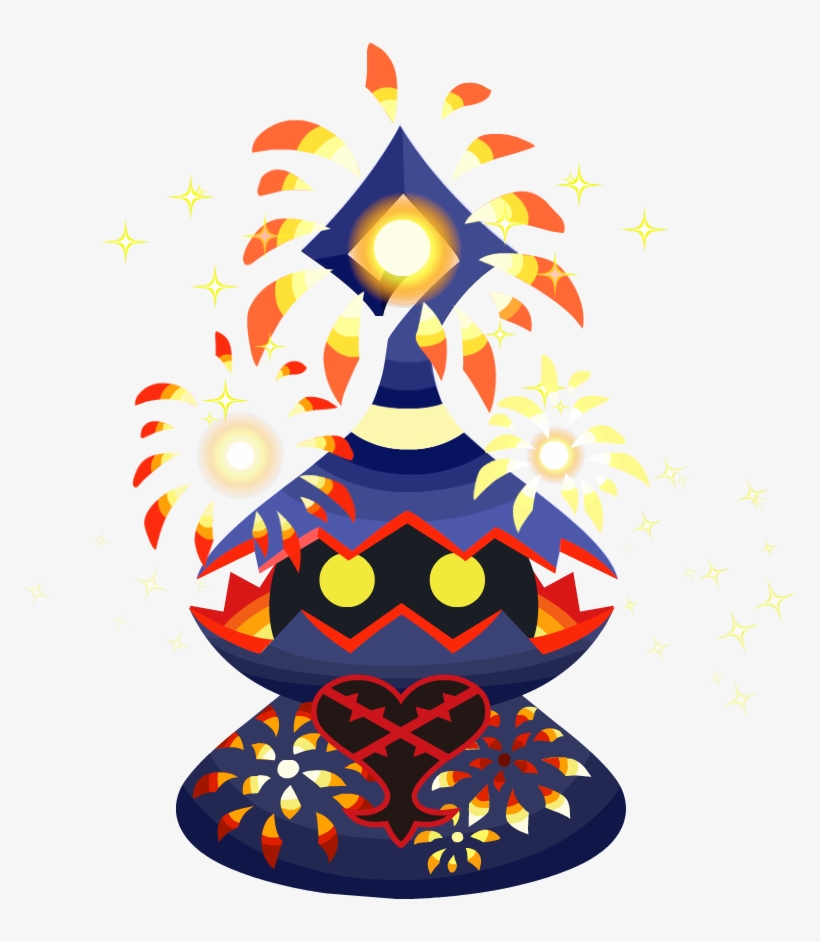 Huge Fireworks Khx - Kingdom Hearts Large Fireworks, transparent png download