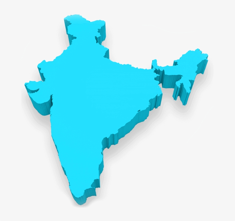 Available In - - India Map 3d Png, transparent png download