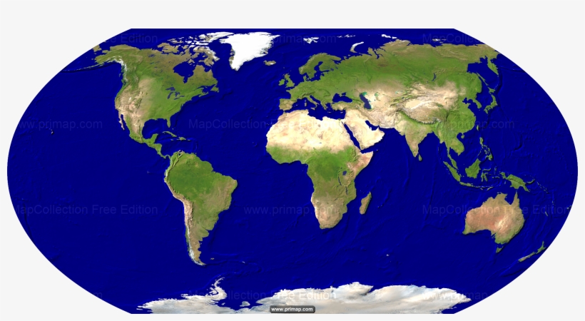 Show Map - Volcanic Islands World Map, transparent png download