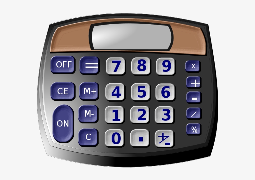 3d Calculator Clipart, transparent png download