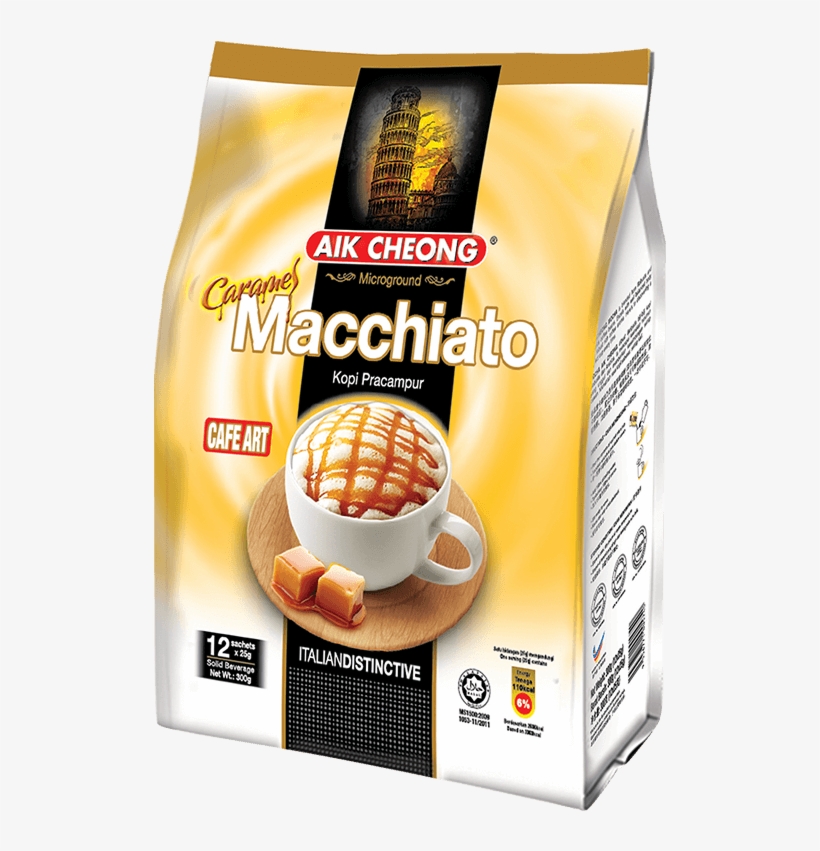 Malaysia Imported Yi Chang Three In One Caramel Macchiato - Caramel Macchiato, transparent png download