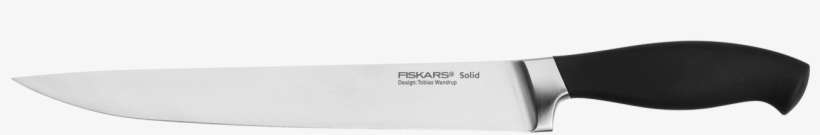 Click For View Big Size Knife Png - Fiskars Black Stainless Steel Knife, transparent png download