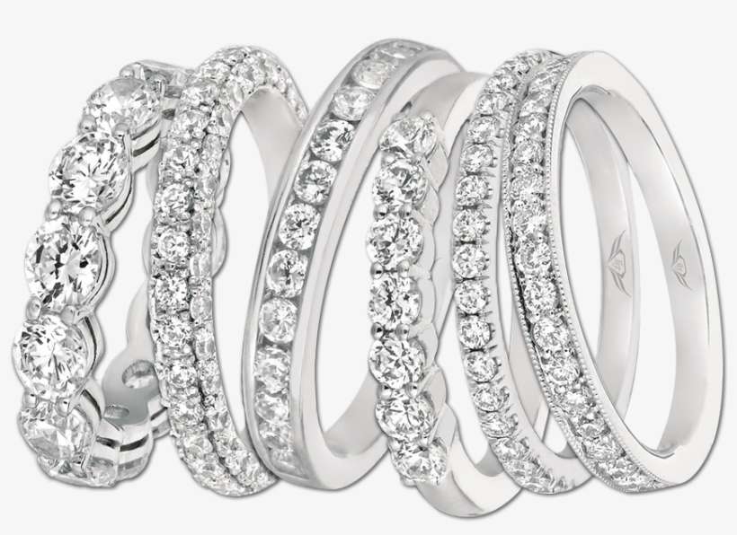 Martin Flyer Cm03wbq18c Wedding Bands/ladies/pave, transparent png download