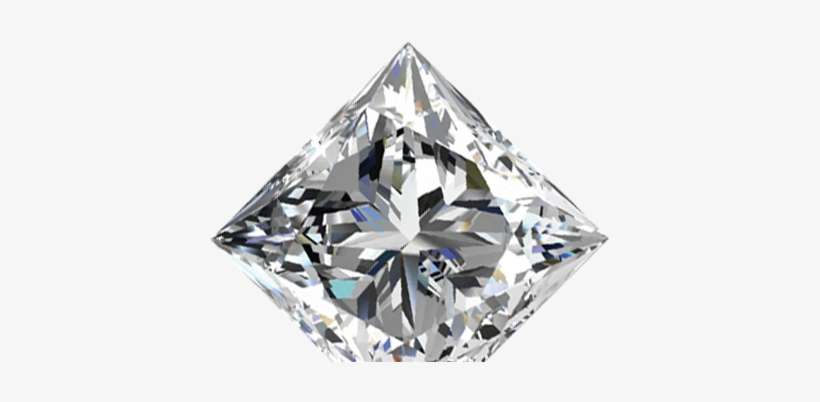 Expensive Diamonds - .50ct Princess Cut Diamond G / Si2 Egl-usa, transparent png download