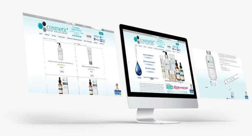 Custom Web Solutions - Computer Monitor, transparent png download