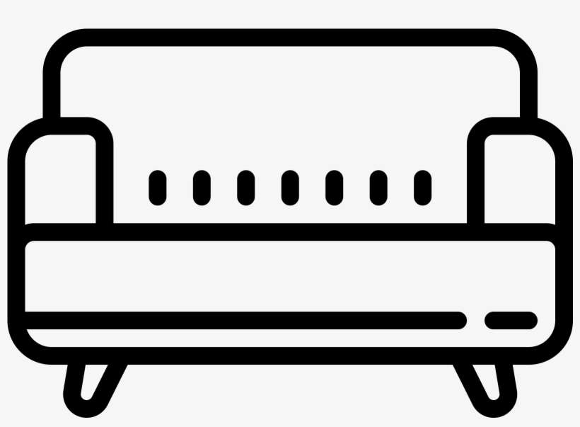 It Is An Icon Of A Sofa - Диван Иконка Png, transparent png download