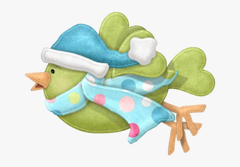 4049301 - Birds In Snow Clipart, transparent png download