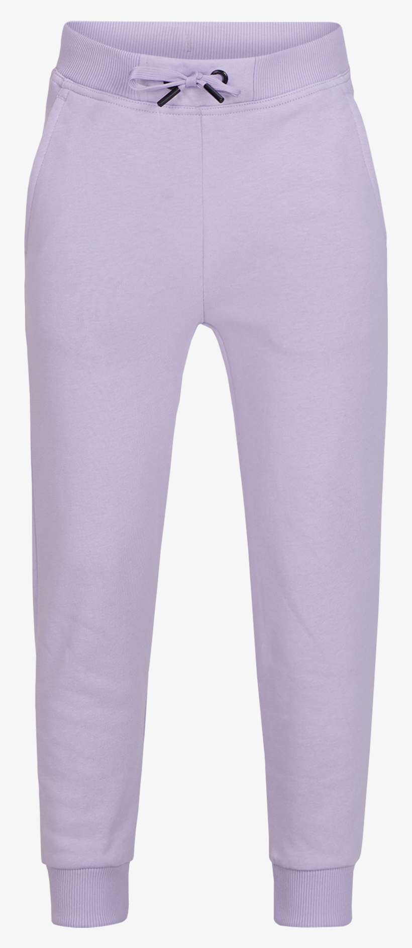 Kids Logo Cotton Blend Sweatpants Lilac Breeze - Leggings, transparent png download
