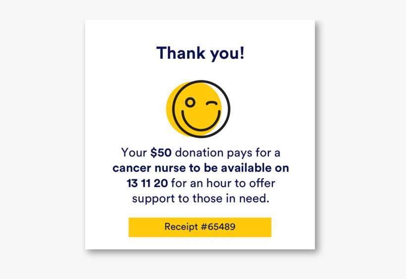 Added A Thank You Page After The Donating Process - Donation, transparent png download