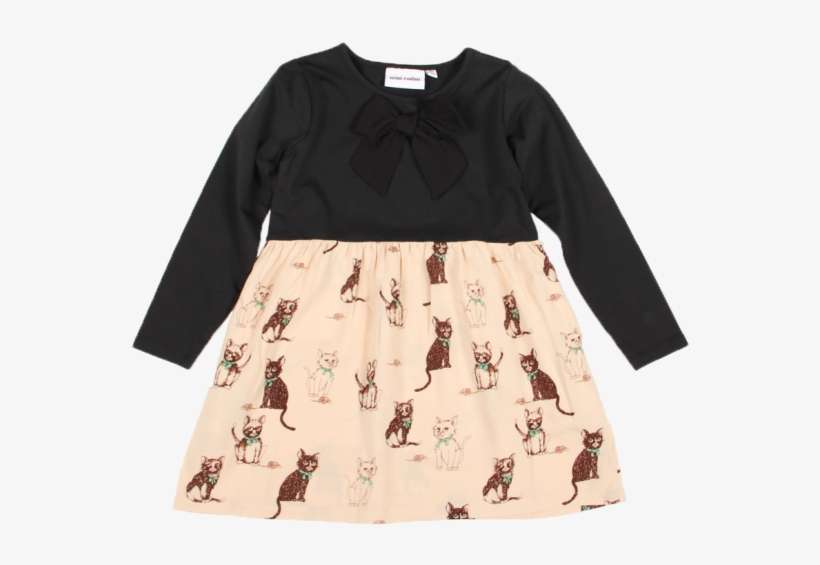 Mini Rodini Kitten Dress - A-line, transparent png download