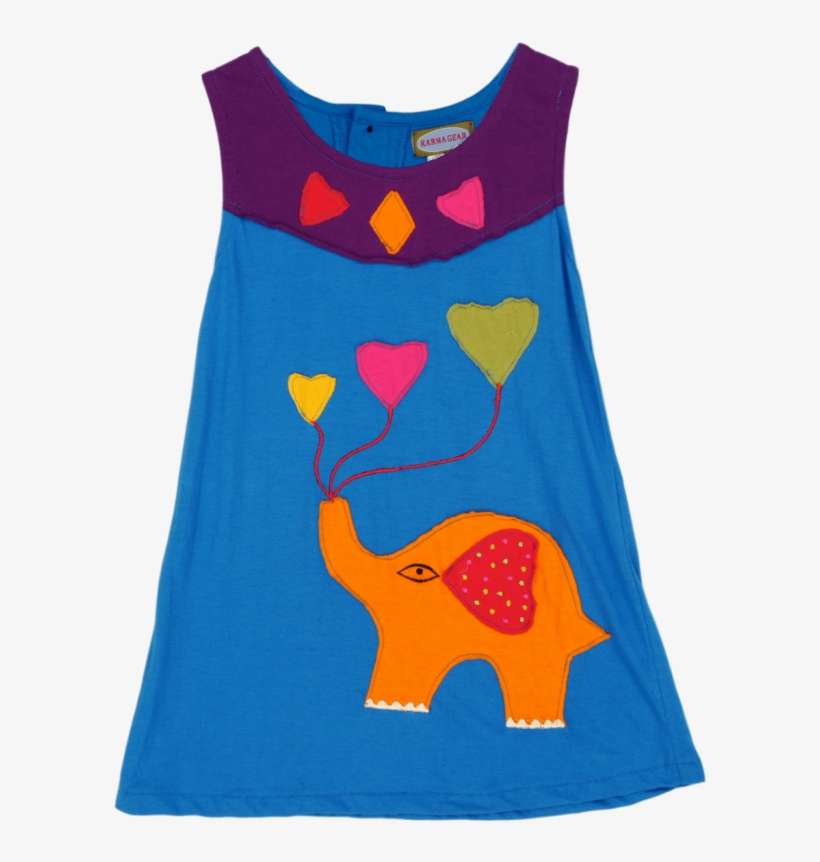 Love Elephant Dress - Active Tank, transparent png download