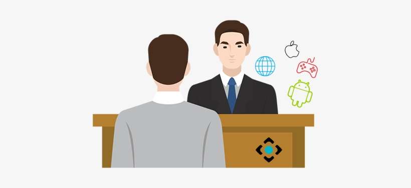 Hire Dedicated And Professional Developers - Job Interview, transparent png download